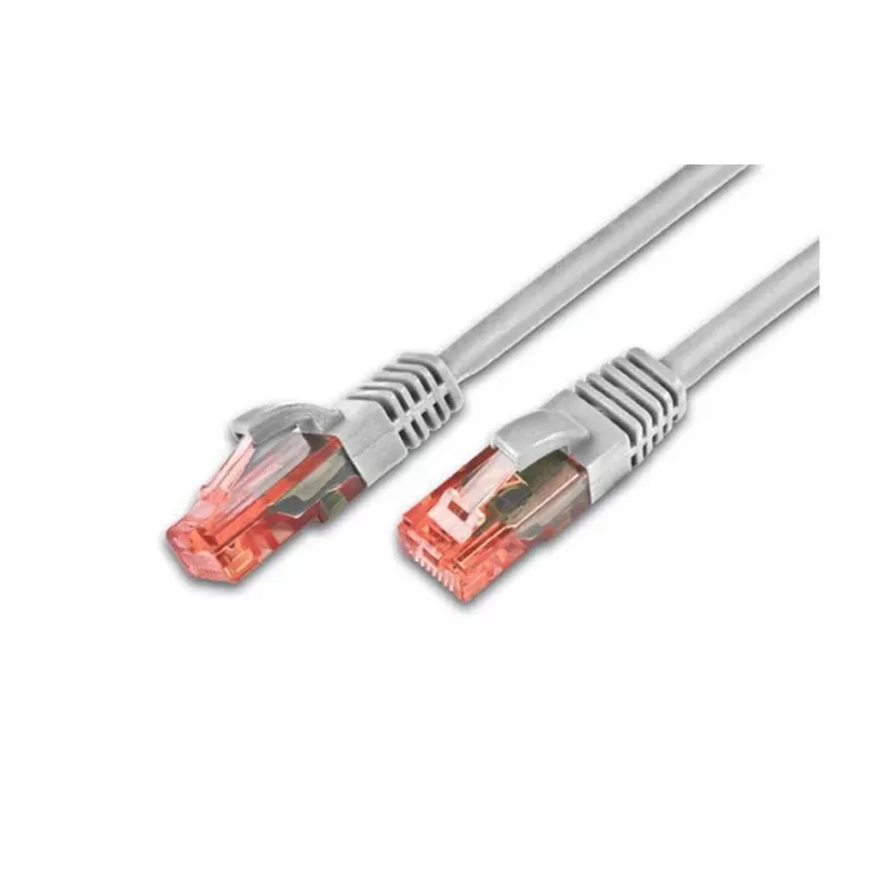 Wirewin PKW-UTP-KAT6 15.0 Cable de red Cat6 U/UTP, gris, 15 m, RJ45