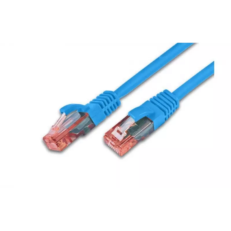 Wirewin PKW-UTP-KAT6 1.0 BL Cable de red Cat6 U/UTP, 1 m, azul