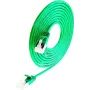 Wirewin Cable de red Light redondo U/FTP Cat 6a verde 0,1 m Cable de red Slim Light redondo, apantallado, PoE, cable flexible y delgado para aplicaciones especiales (PKW-LIGHT-STP-K6A 0.1 GN)