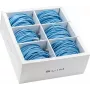 Wirewin SLIM-LS-K6A 0.5 BL 90 - Cable de red Cat6a U/FTP Slim Ethernet, 0,5 m, azul, pack de 90