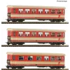 Roco 6240004 H0e Set de 3 piezas vagones de pasajeros ÖBB