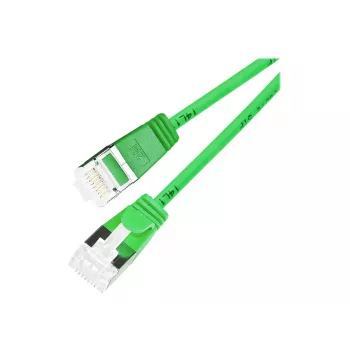 Wirewin PKW-LIGHT-STP-K6A 5.0 GN Cable de red Cat 6a U/FTP Slim Ethernet, verde, 5 m