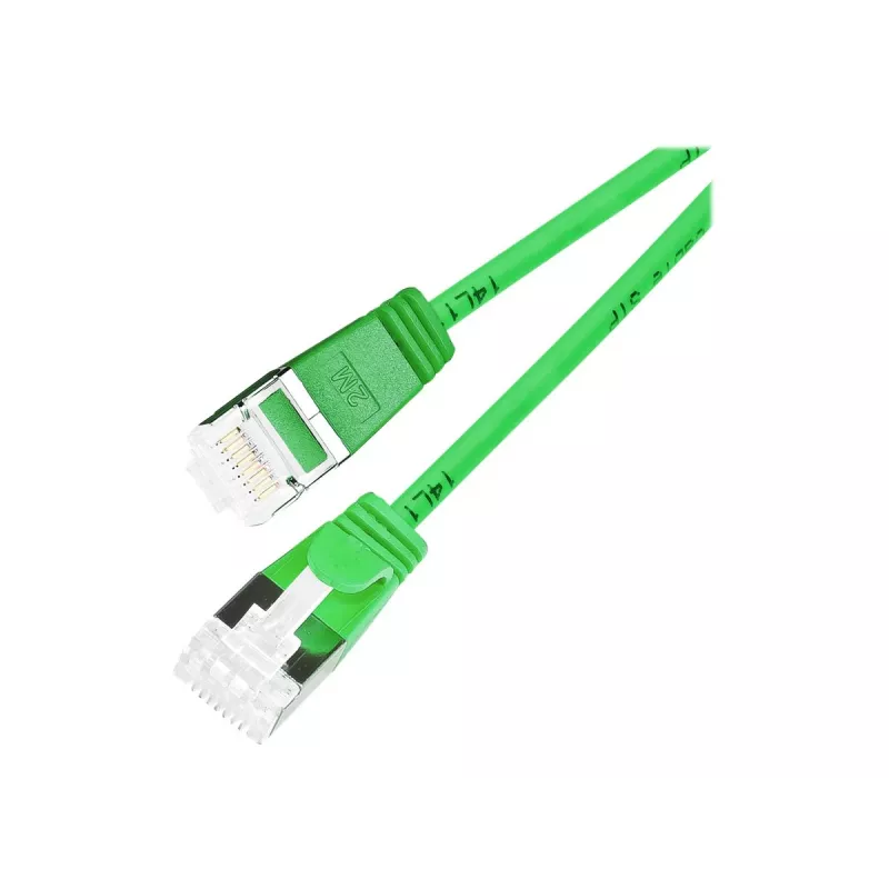 Wirewin PKW-LIGHT-STP-K6A 5.0 GN Cable de red Cat 6a U/FTP Slim Ethernet, verde, 5 m