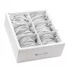 Wirewin SLIM-LS-K6A 1.0 WT 90 - Cable de red Cat6A U/FTP Slim, 1,0 m, blanco, pack de 90