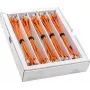 Wirewin SLIM-LS-K6A 0,25 OR 50 Cable de red Cat6a U/FTP Slim Ethernet, 0,25 m, naranja, pack de 50
