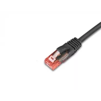 Wirewin PKW-UTP-KAT6 10.0 SW Cat6 U/UTP cable de red patch, 10 m, negro