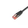 Wirewin PKW-UTP-KAT6 10.0 SW Cat6 U/UTP cable de red patch, 10 m, negro