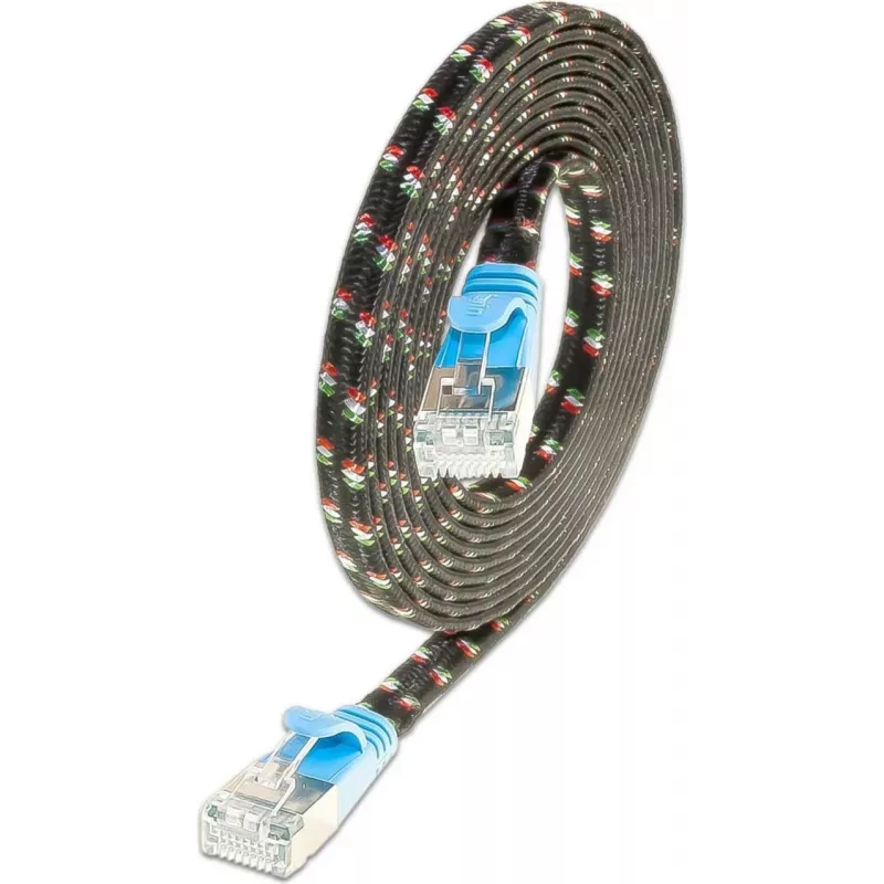 Wirewin Cat.6 SLIM-Tough cable patch F/FTP 0,5 m azul PKW-TOUGH-STP-K6 0.5 BL
