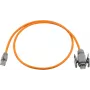 Wirewin Industrial Cat6A S/FTP PUR cable patch, IP67 RJ45, 1 m, naranja PKW-I1-SF-K6A-PUR 1.0 OR