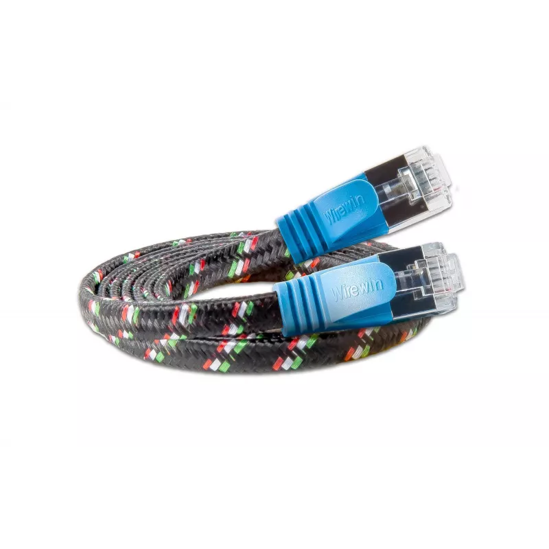 Wirewin SLIM ST6 1 BL - Cat.6 SLIM-Tough cable, F/FTP, 1,0 m, azul PKW-TOUGH-STP-K6 1.0 BL