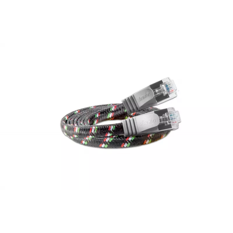 Wirewin PKW-TOUGH-STP-K6 2.0 SLIM Tough STP Cat6 U/FTP Cable de conexión, 2 m, gris