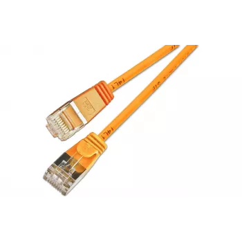 Wirewin SLIM UL6 7,5 m Cat.6 Slim-Light U/UTP cable patch, naranja PKW-LIGHT-K6 7.5 OR