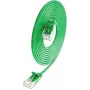 Wirewin Slim Cat6A 10 Gigabit U/UTP cable patch, 0,5 m, verde SLIM-L-UU-K6A 0.5 GN