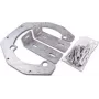 Optotec FOCUS-ODCKIT-WMB soporte de montaje en pared de acero para manguitos dome redondos FOCUS ODC