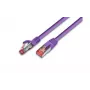 Wirewin PKW-PIMF-KAT6A 7.5 VI Cable de red Cat6a S/FTP, 7,5 m, Violeta
