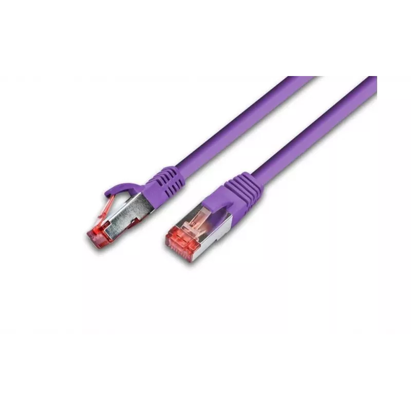Wirewin PKW-PIMF-KAT6A 7.5 VI Cable de red Cat6a S/FTP, 7,5 m, Violeta