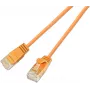 Wirewin Cable de red Cat6A Slim Gigabit 10 Ethernet, U/UTP, 3,6mm, Naranja, 7,5m SLIM-L-UU-K6A 7.5 OR