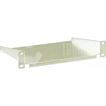 Wirewin Estante fijo para rack de 10 pulgadas, Gris (1U, 15 kg) SHELF 10IN