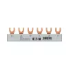 Eaton Barra de distribución trifásica en horquilla EVGK-3PHAS/6MODUL 63A 400V 6 módulos (EP-501075)
