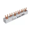 Eaton Barra de distribución trifásica en horquilla EVGK-3PHAS/6MODUL 63A 400V 6 módulos (EP-501075)