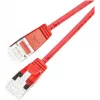 Wirewin Cable Light Redondo U/FTP Cat 6a Rojo 2,0m Slim Flexible PoE (PKW-LIGHT-STP-K6A 2.0 RT)