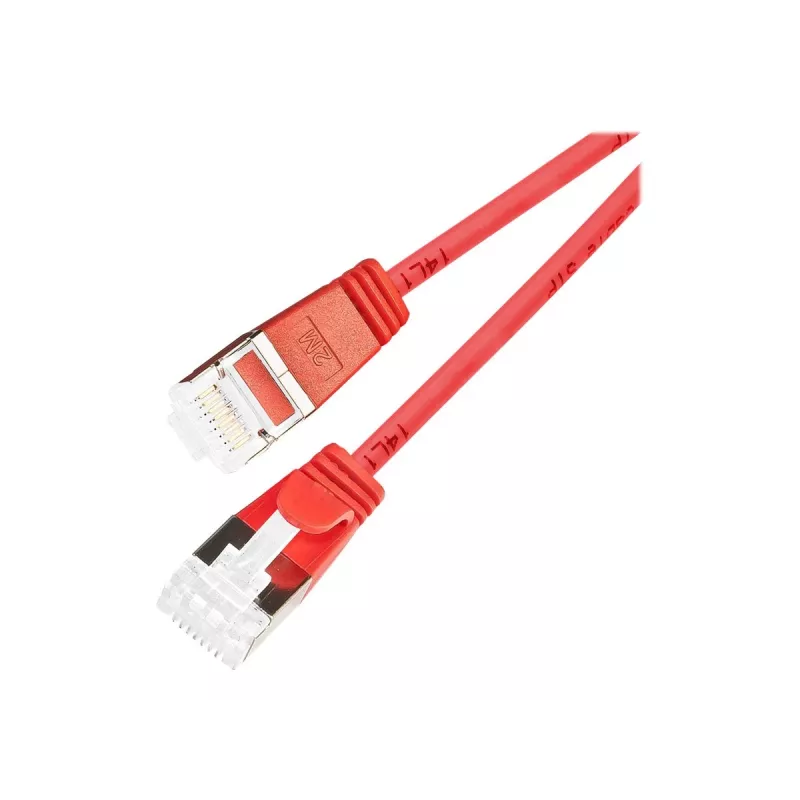 Wirewin Cable de red Cat 6a U/FTP Slim Ethernet, 7m, Rojo PKW-LIGHT-STP-K6A 7.0 RT