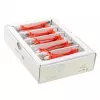 Wirewin SLIM-LS-K6A 0.1 RD 50 Cable de red Cat6a U/FTP Slim Ethernet, 0,1m, Rojo, pack de 50