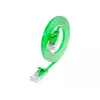 Wirewin Cable de red Cat.6 U/UTP Slim, 0,25 m, Verde PKW-SLIM-KAT6 0.25 GN