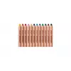 JOLLY Supersoft Lápices de colores 3 en 1, colores surtidos, 12 unidades (5956-0002)