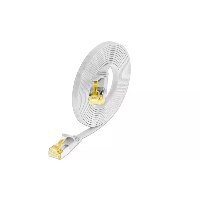 Wirewin Cable de red Cat6a U/FTP Slim Ethernet, RJ-45, 3m, Blanco PKW-STP-SLIM-K6A 3.0 WS