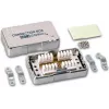Wirewin CB KAT6 STP Toma de red blindada, 2x RJ45, montaje en superficie, gris