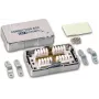 Wirewin CB KAT6 STP Toma de red blindada, 2x RJ45, montaje en superficie, gris