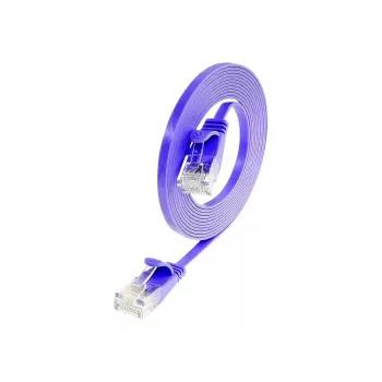Wirewin Cable de red Ethernet Slim Cat.6 U/UTP, RJ45, 1,0 m, violeta PKW-SLIM-KAT6 1.0 VT