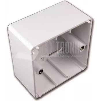 Wirewin Marco de superficie para tomas de datos, blanco puro RAL 9010 (TKS-APR WS)