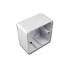 Wirewin Marco de superficie para tomas de datos, blanco puro RAL 9010 (TKS-APR WS)