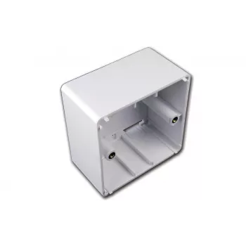 Wirewin Marco de superficie para tomas de datos, blanco puro RAL 9010 (TKS-APR WS)