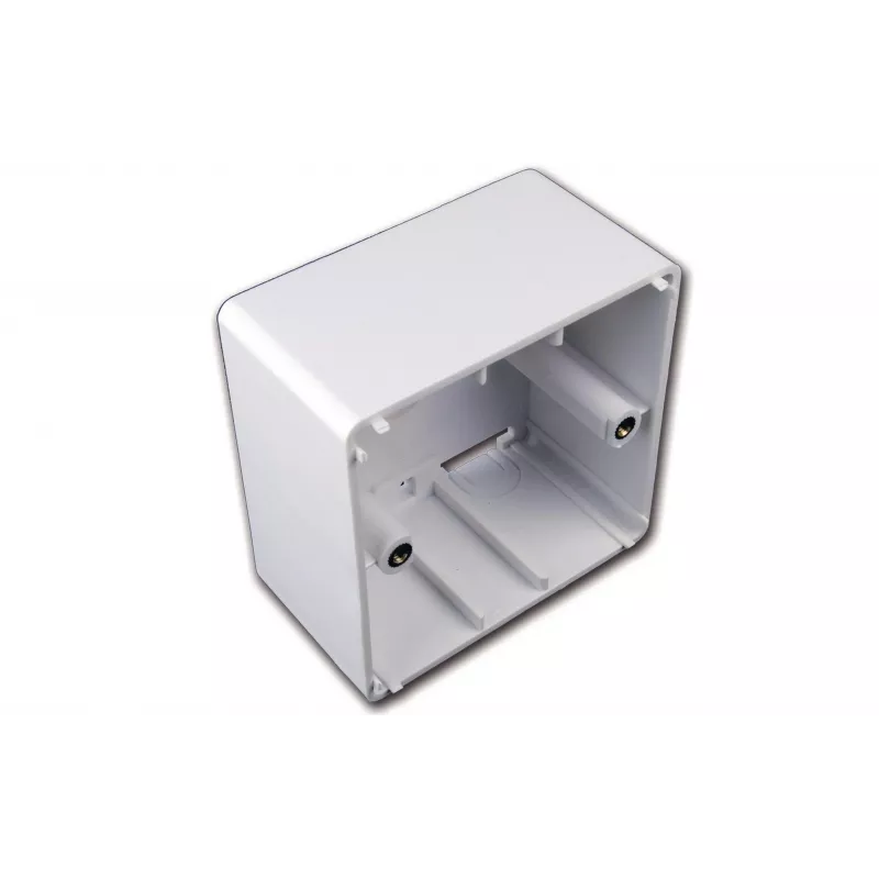 Wirewin Marco de superficie para tomas de datos, blanco puro RAL 9010 (TKS-APR WS)