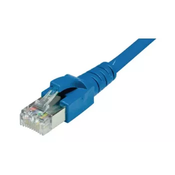 Dätwyler unilan Cable de red CAT 6a S/FTP, RJ45 a RJ45, 1 m, LSZH, azul 653 708