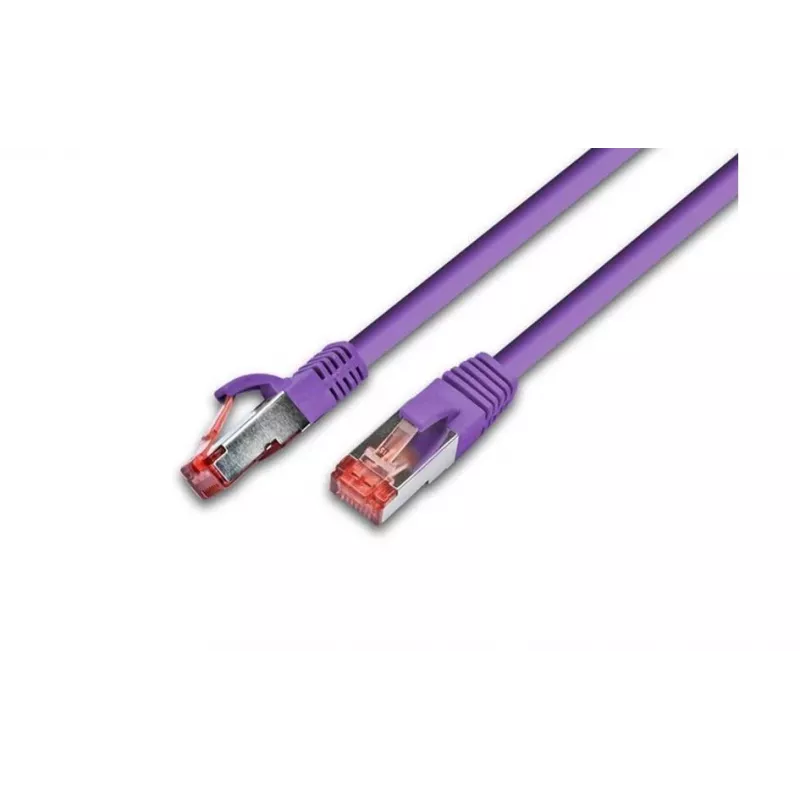 Wirewin Cable de red S/FTP CAT6 0,25 m, violeta (PKW-PIMF-KAT6 0.25 VT)