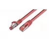 Wirewin Cable de red Cat6 S/FTP LSOH, 3 m, rojo PKW-PIMF-KAT6 3.0 RT