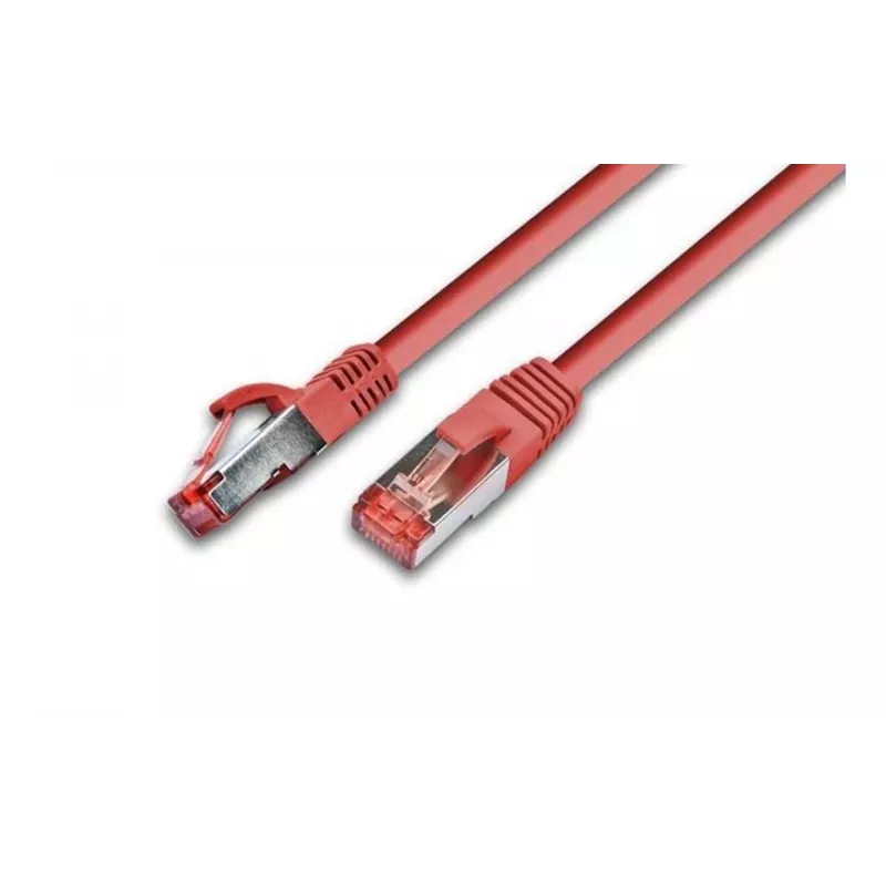 Wirewin Cable de red Cat6 S/FTP LSOH, 3 m, rojo PKW-PIMF-KAT6 3.0 RT
