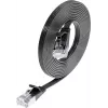 Wirewin Cat6 U/FTP Cable de parcheo Ethernet Slim, conector RJ45 macho a macho, 0,25m, negro PKW-STP-SLIM-KAT6 0.25 SW