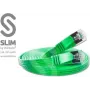 Wirewin Cat6 U/FTP Cable de parcheo Ethernet Slim 0,75m verde PKW-STP-SLIM-KAT6 0.75 GN