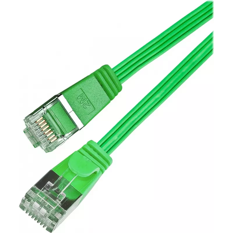 Wirewin Cat6 U/FTP Cable de parcheo Ethernet Slim 0,75m verde PKW-STP-SLIM-KAT6 0.75 GN