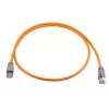 Wirewin Industrial CAT6A S/FTP Cable de parcheo, funda PUR, anti-UV, naranja, 3,0 m PKW-I0-SF-K6A-PUR 3.0 OR