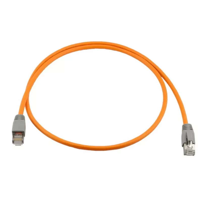 Wirewin Industrial CAT6A S/FTP Cable de parcheo, funda PUR, anti-UV, naranja, 3,0 m PKW-I0-SF-K6A-PUR 3.0 OR