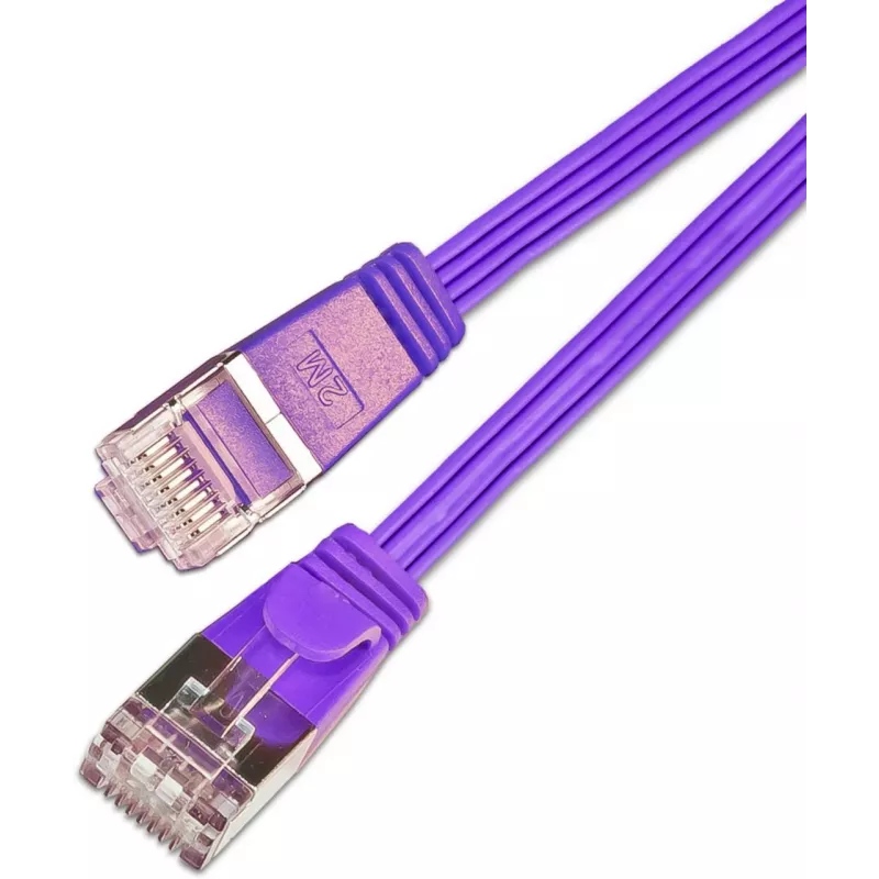 Wirewin SLIM STP Cable de red violeta 1,5 m Cat6 S/UTP (STP) PKW-STP-SLIM-KAT6 1.5 VT