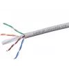 Wirewin Cat6 U/UTP Cable de instalación de red de cobre macizo, 305m caja desenrollable, 250MHz, gris (VKBOX KAT6 UTP 305.0)