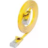Wirewin Cat.6 U/UTP Cable de parcheo Slim, 0,15 m, amarillo PKW-SLIM-KAT6 0.15 GE