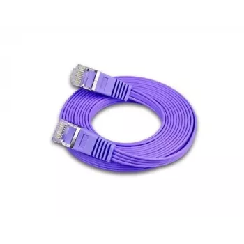 Wirewin Triotronik Cat6 U/FTP Cable de parcheo Slim, 10 m, violeta PKW-STP-SLIM-KAT6 10.0 VT